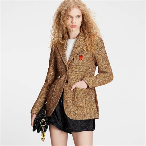 Products by Louis Vuitton: Graphic Tweed Blazer